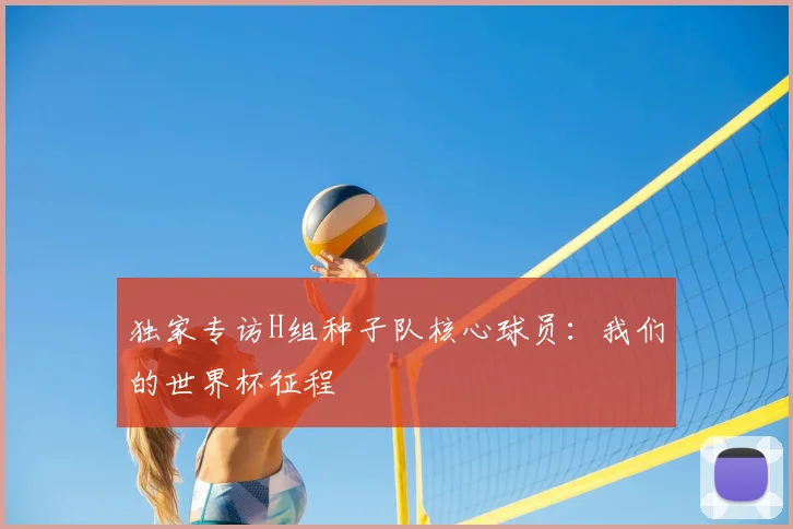 独家专访H组种子队核心球员：我们的世界杯征程