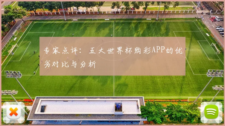专家点评:五大世界杯购彩APP的优劣对比与分析